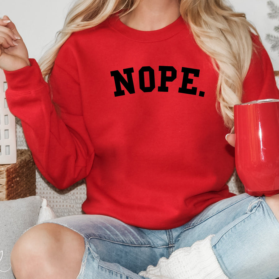 NOPE Crewneck Sweatshirt