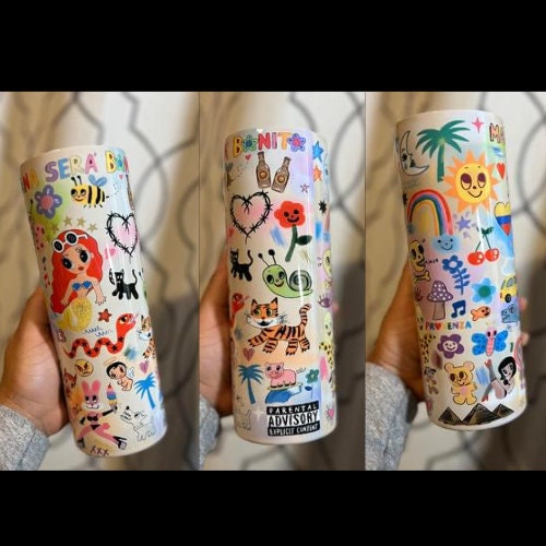 Latina Music Fan Art Tumbler 20 oz