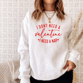 White Sweatshirt / S