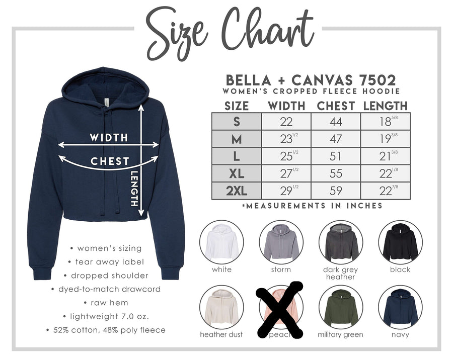 MAMIII Crop Top Hoodie | Personalized