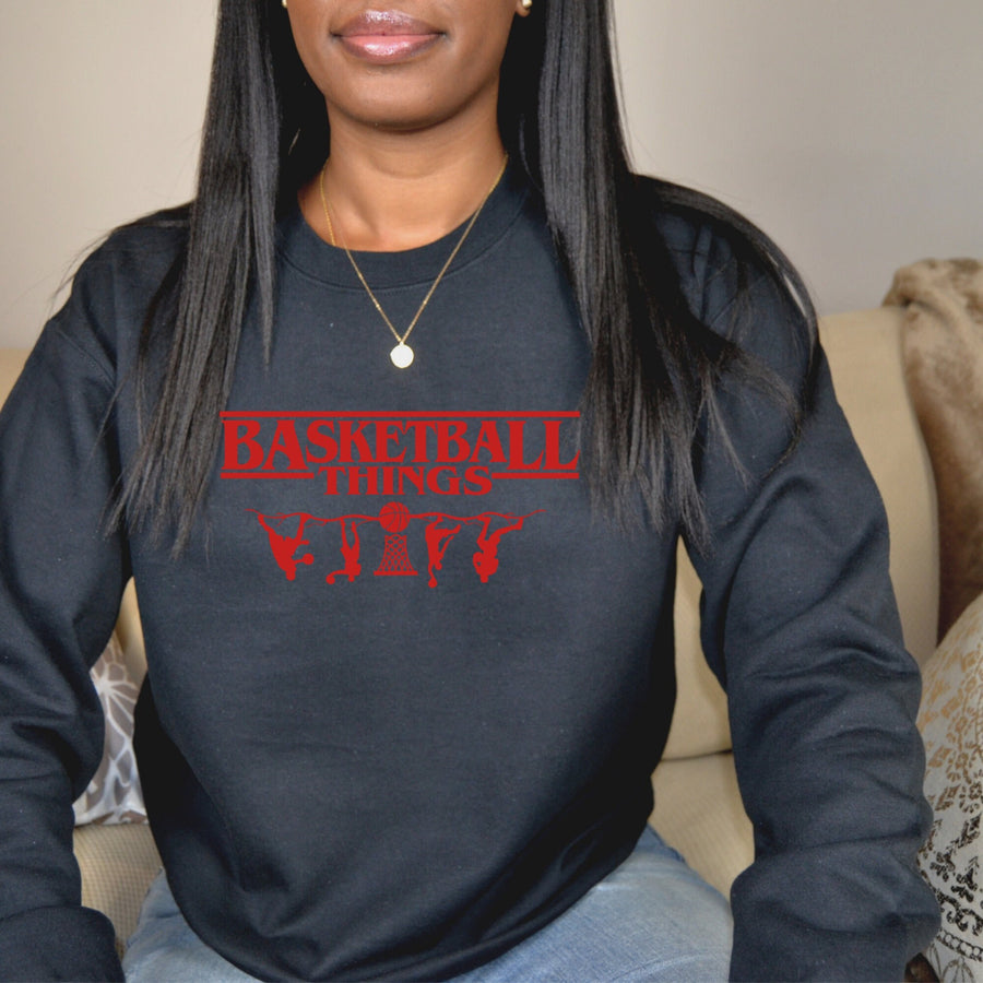 Basketball Things Crewneck Sweatshirt & T-Shirt