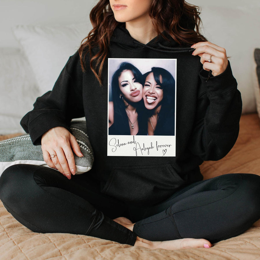 Selena & Aaliyah Tribute Hoodie