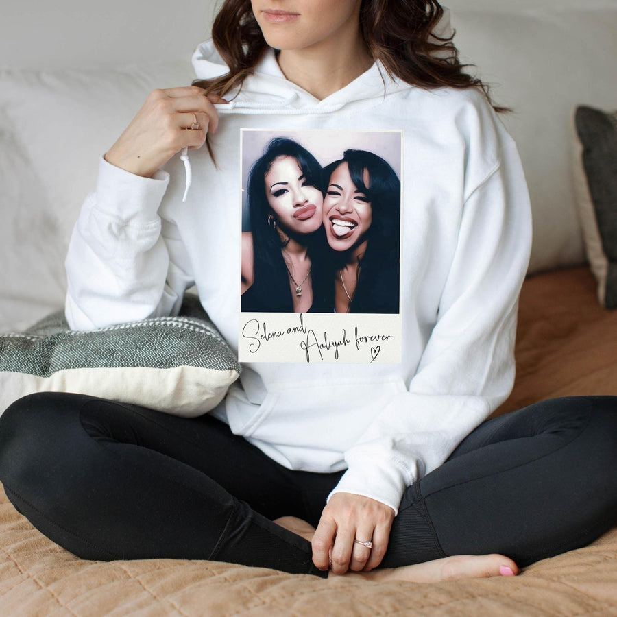 Selena & Aaliyah Tribute Hoodie