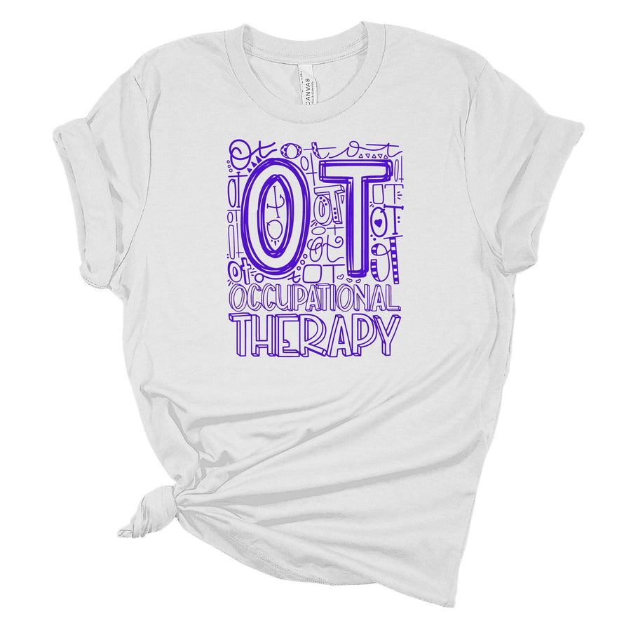 Occupational Therapy T-Shirt | Custom OT Gift for Therapists (Heather & Solid)