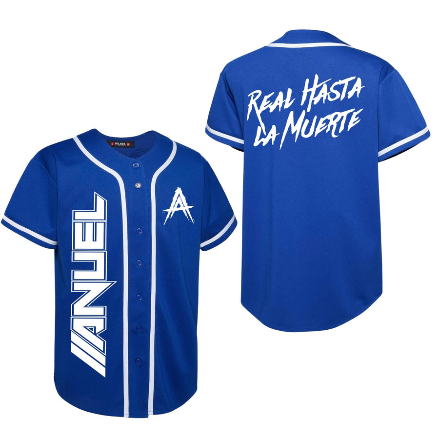 Anuel AA 'Real Hasta la Muerte' Custom Baseball Jersey