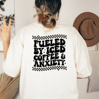 Fueled by Anxiety Front/Back Tshirt