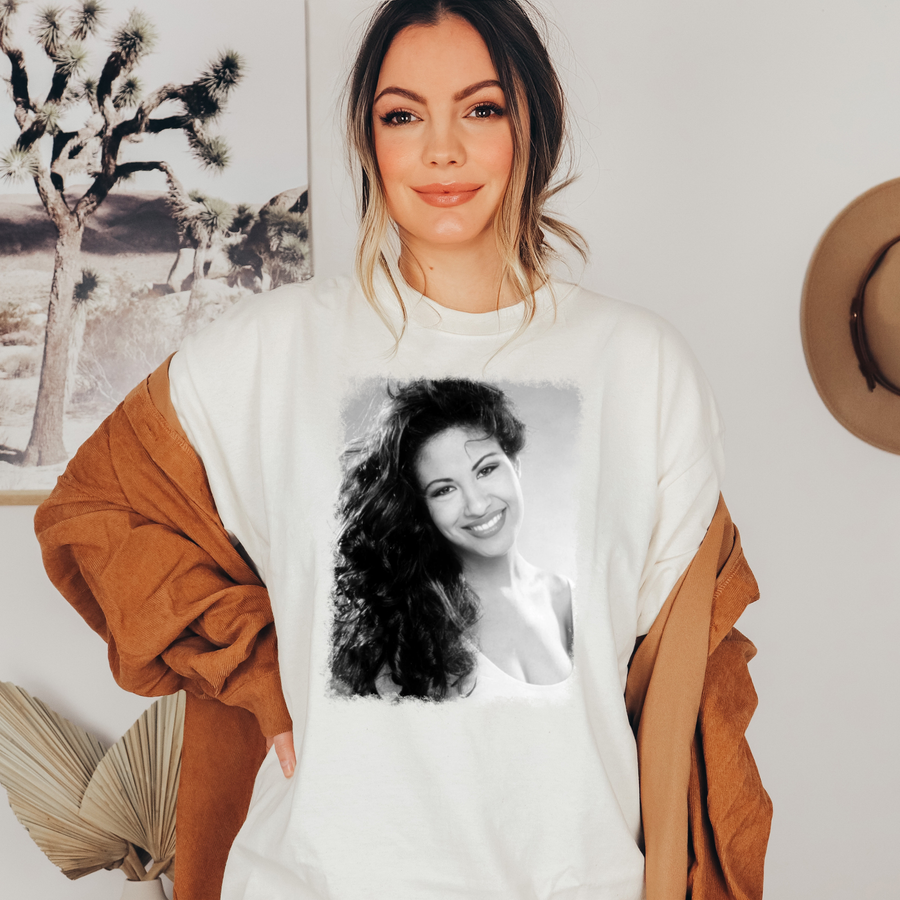 Selena Custom T-Shirt | Music Legend Graphic Tee