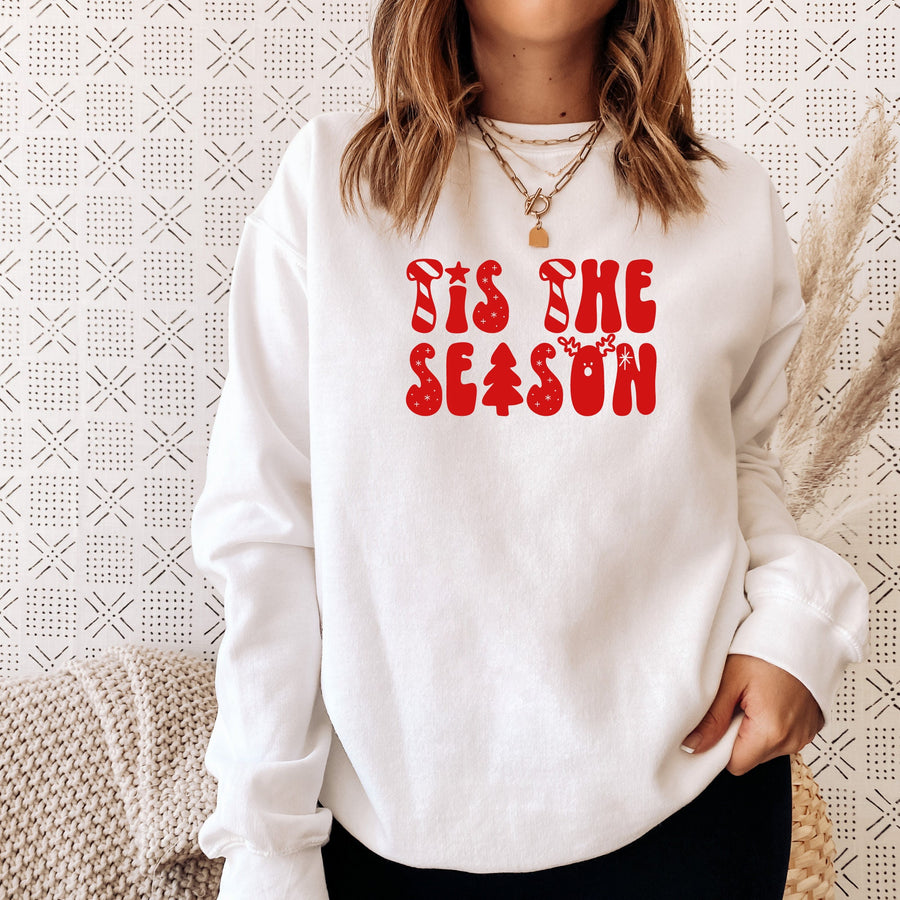 'Tis the Season Christmas Crewneck Sweatshirt