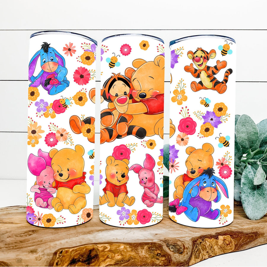 Honey Bear Graphic Tumbler | 20oz Custom Drinkware