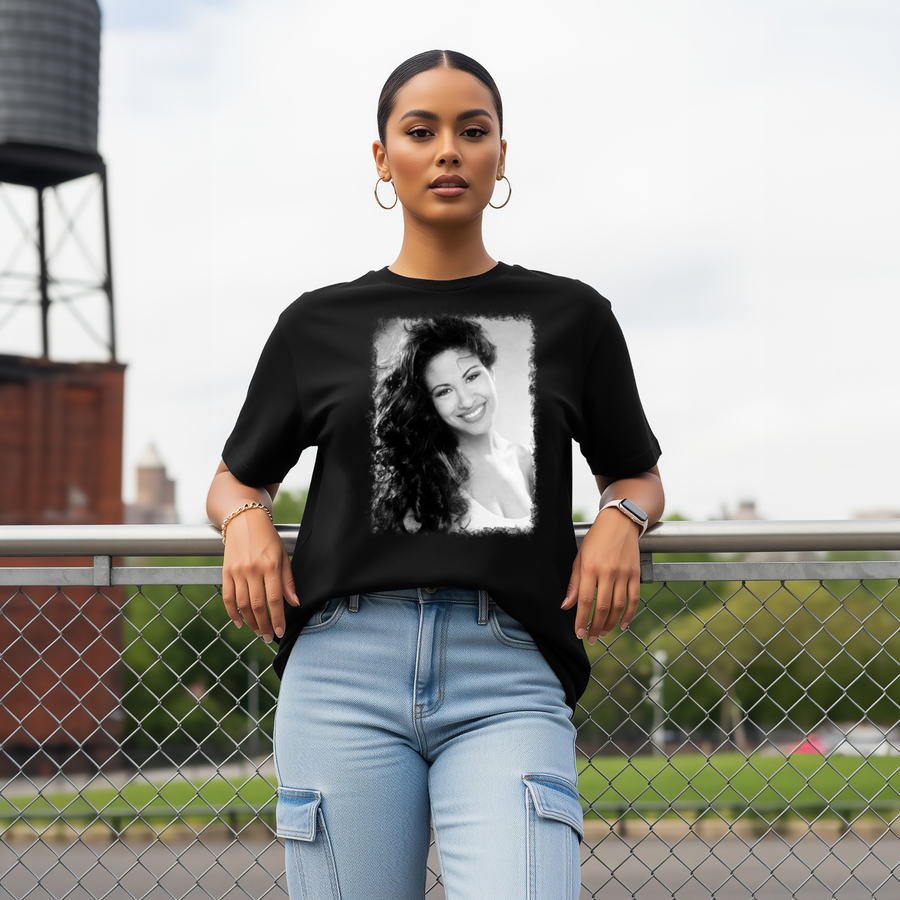 Selena Custom T-Shirt | Music Legend Graphic Tee