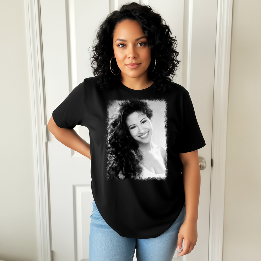 Selena Custom T-Shirt | Music Legend Graphic Tee