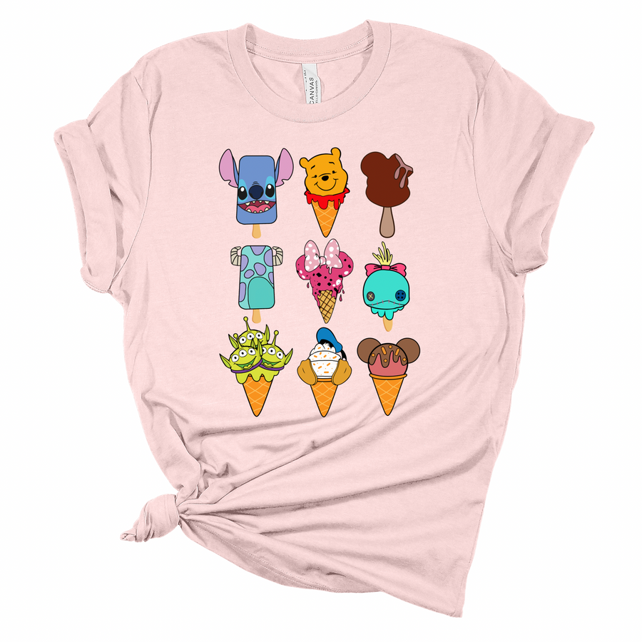 Ice Cream Graphic Tee | Cute Custom T-Shirt