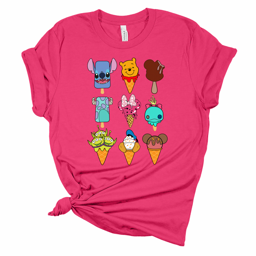 Ice Cream Graphic Tee | Cute Custom T-Shirt