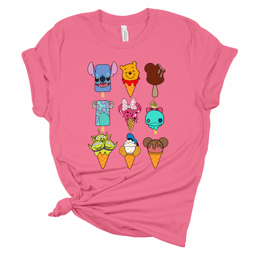Ice Cream Graphic Tee | Cute Custom T-Shirt