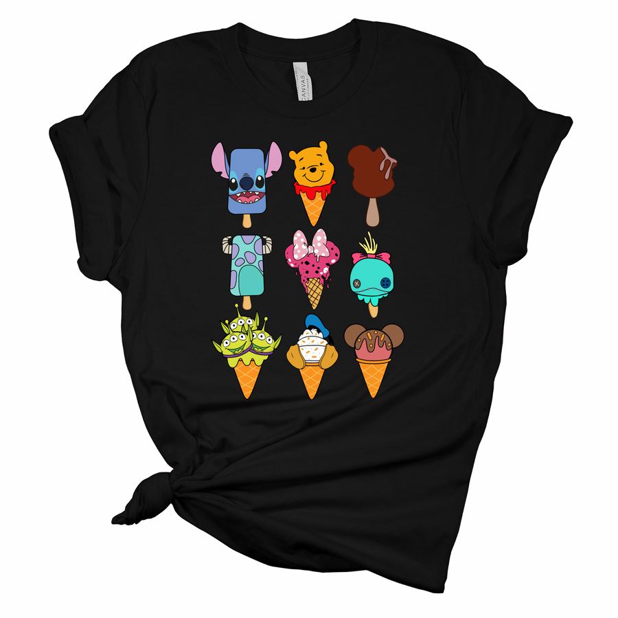 Ice Cream Graphic Tee | Cute Custom T-Shirt