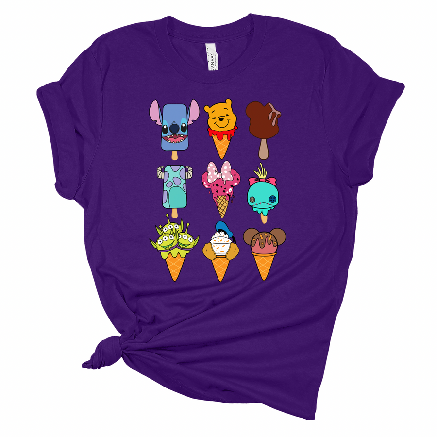 Ice Cream Graphic Tee | Cute Custom T-Shirt