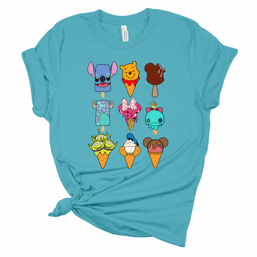 Ice Cream Graphic Tee | Cute Custom T-Shirt