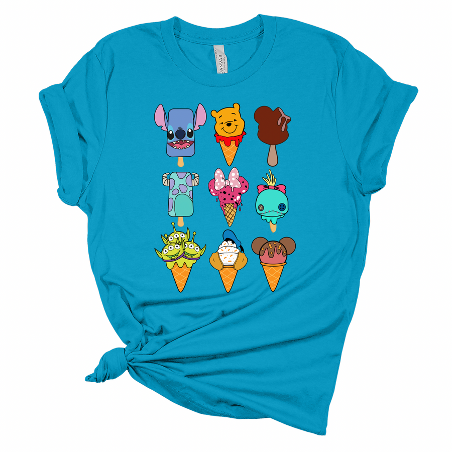 Ice Cream Graphic Tee | Cute Custom T-Shirt