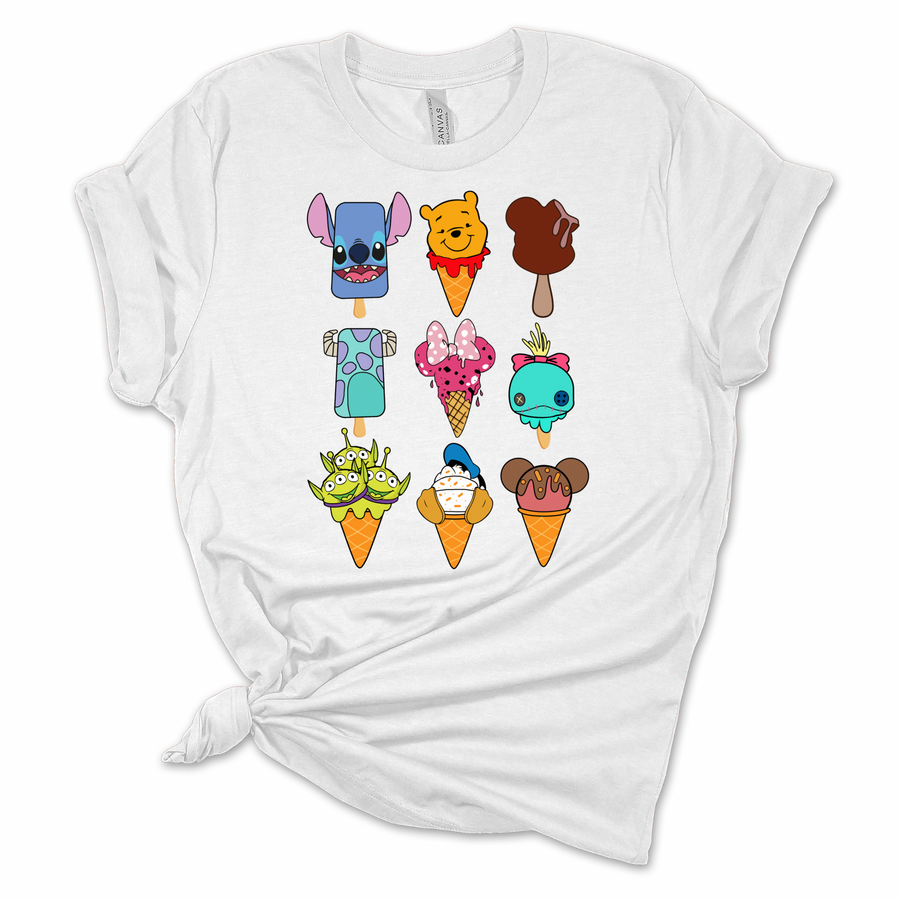 Ice Cream Graphic Tee | Cute Custom T-Shirt