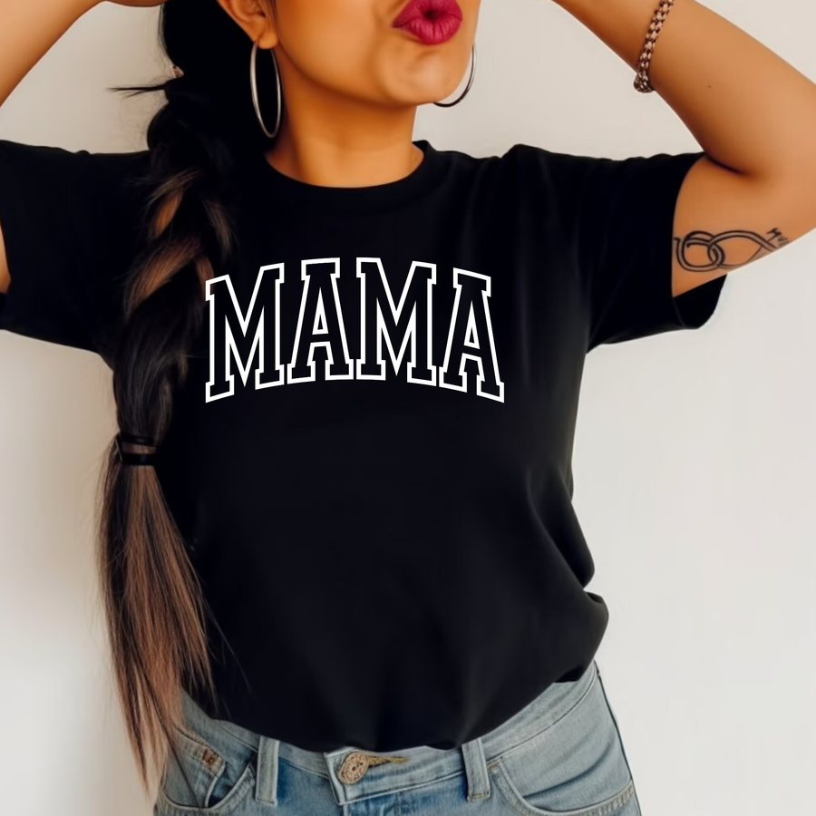 Mama T-Shirt | Custom Personalized Mom Tee