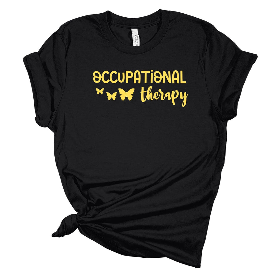 Occupational Therapy T-Shirt | Custom OT Gift for Therapists (Solid Color)