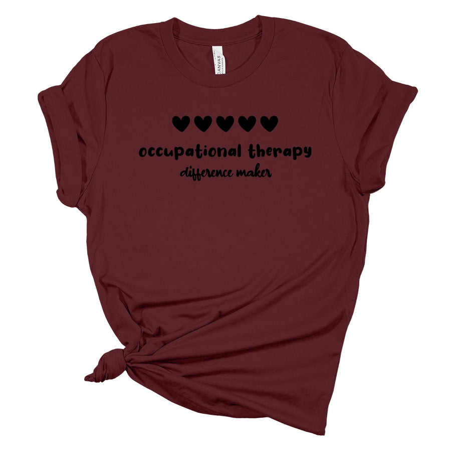 OT Difference Maker T-Shirt | Occupational Therapy Gift