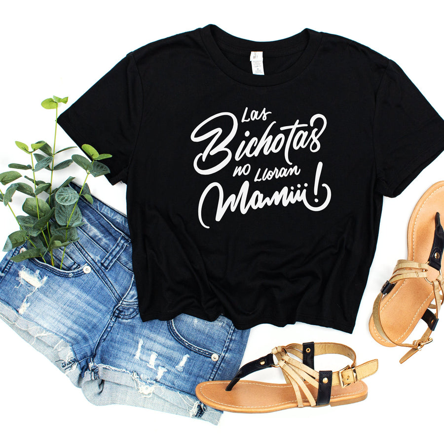 Las Bichotas No Lloran Mamiii – Women's Crop Top