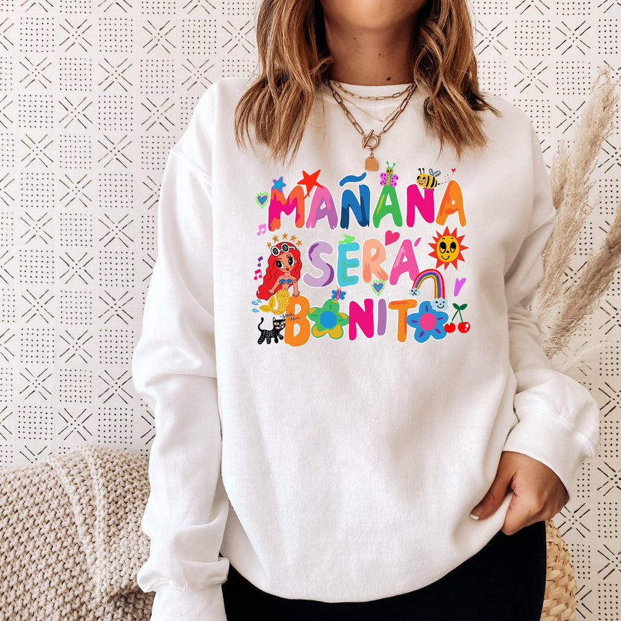Mañana Será Bonito Crewneck Sweatshirt – Bebesita