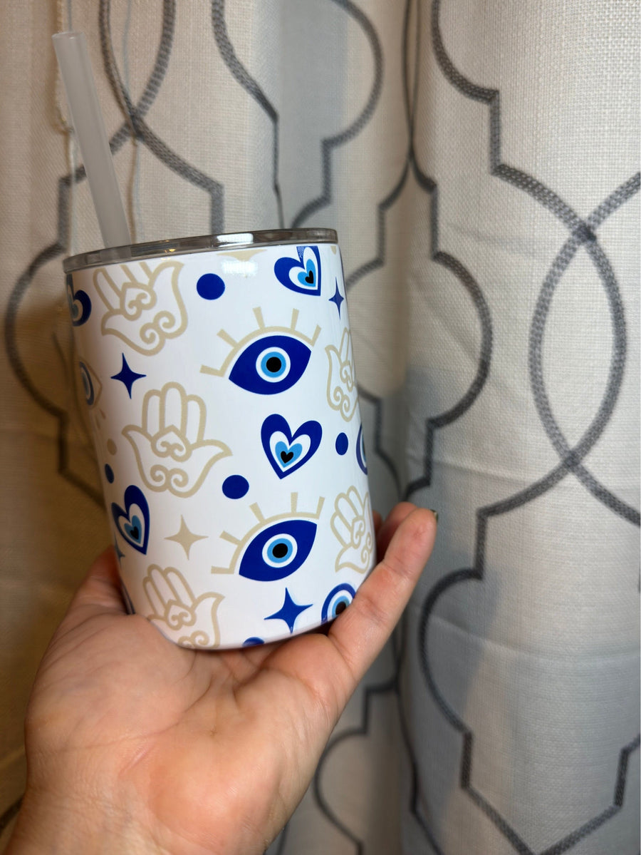 Mal de Ojo Evil Eye 10oz Tumbler | Stainless Steel