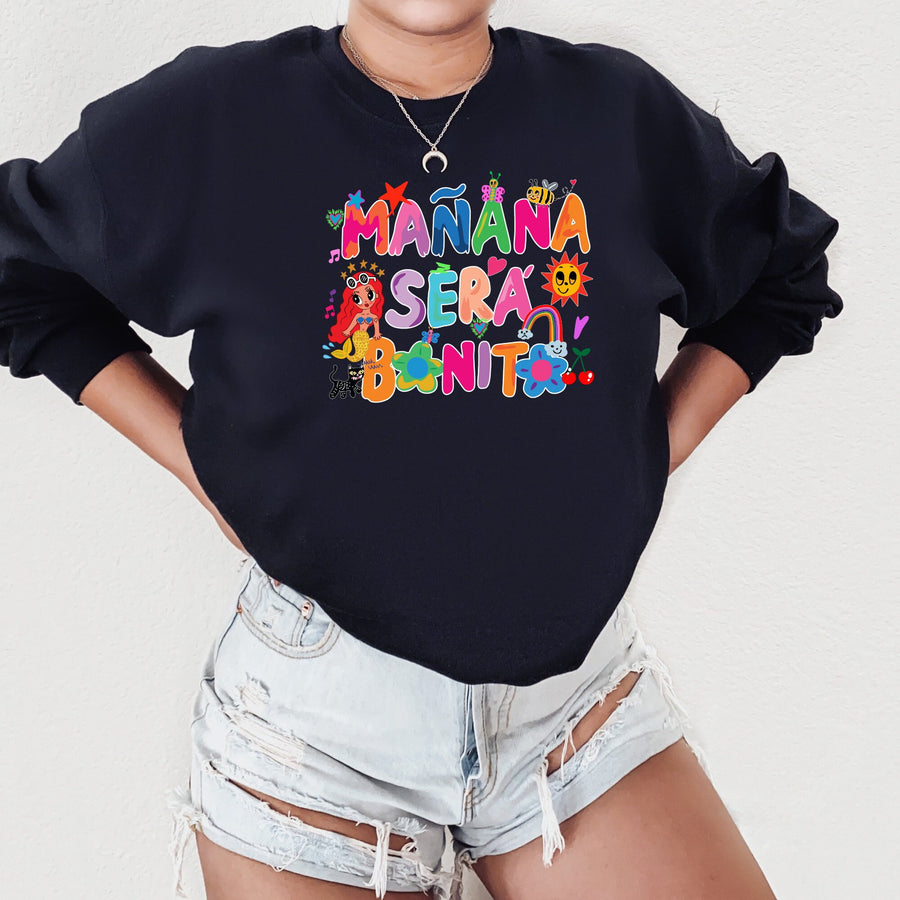 Mañana Será Bonito Crewneck Sweatshirt – Bebesita