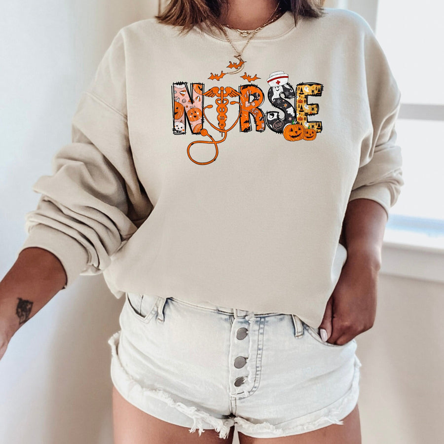 Halloween NURSE Sweatshirt