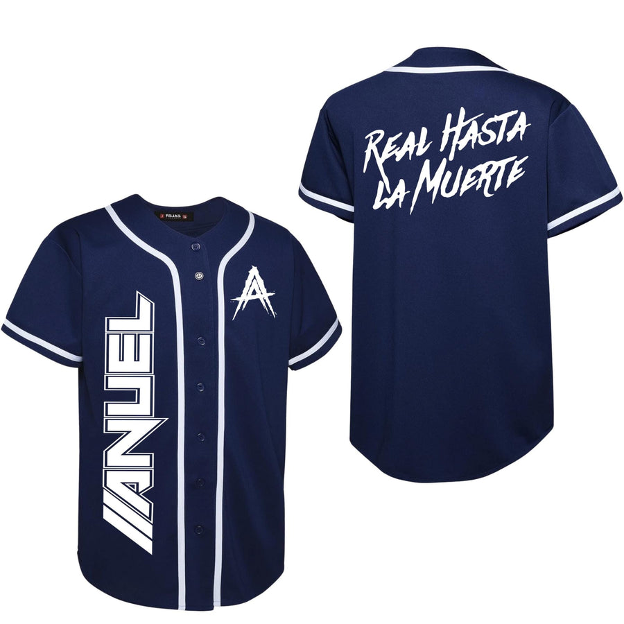 Anuel AA 'Real Hasta la Muerte' Custom Baseball Jersey