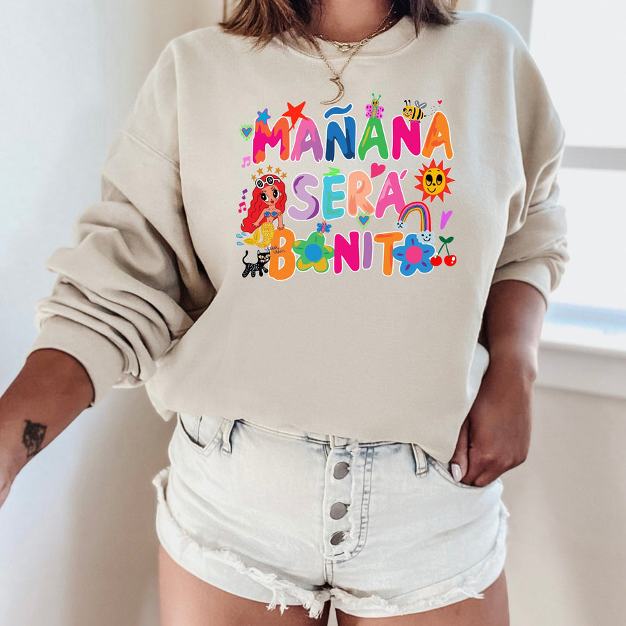 Mañana Será Bonito Crewneck Sweatshirt – Bebesita
