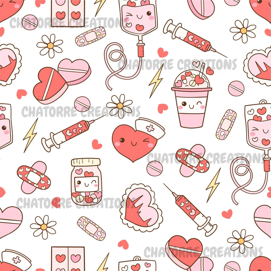 Nurse Hearts Tumbler 20 oz