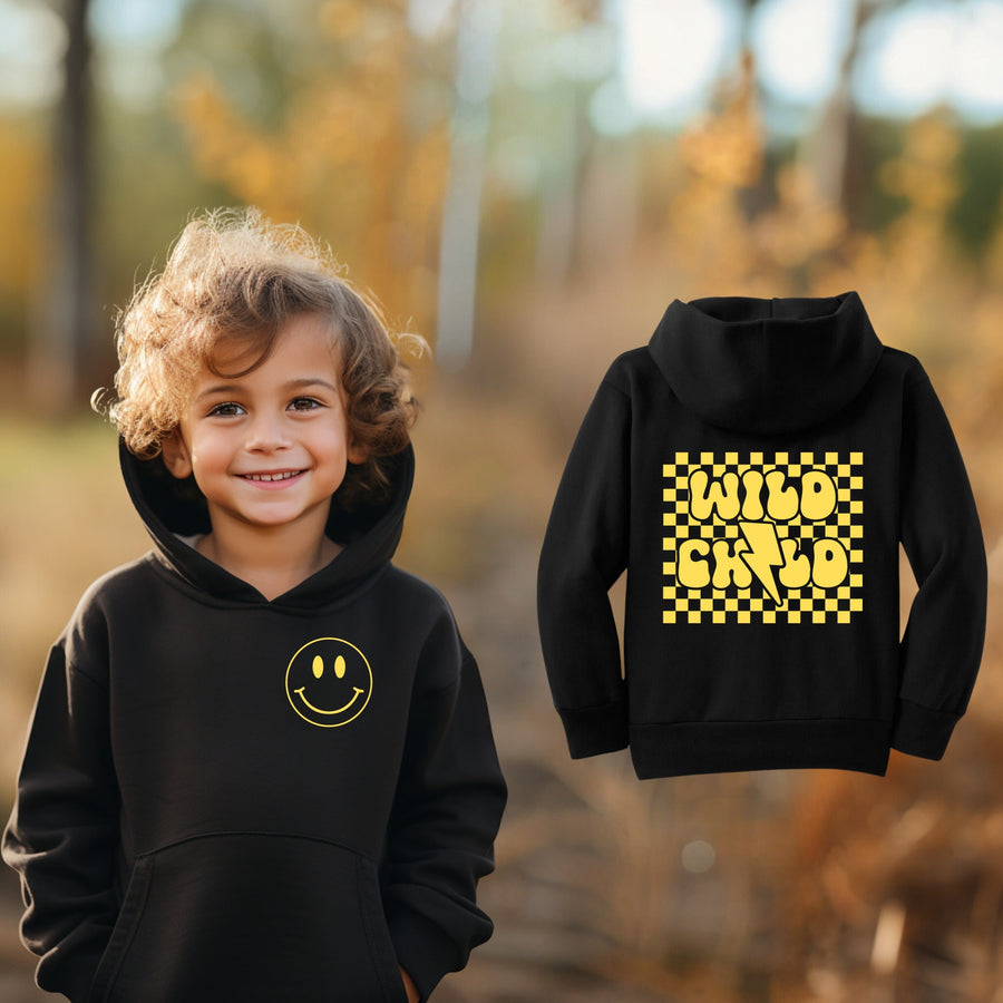 Wild Child Kids Youth Hoodie | Custom Unisex Children's Sweatshirt