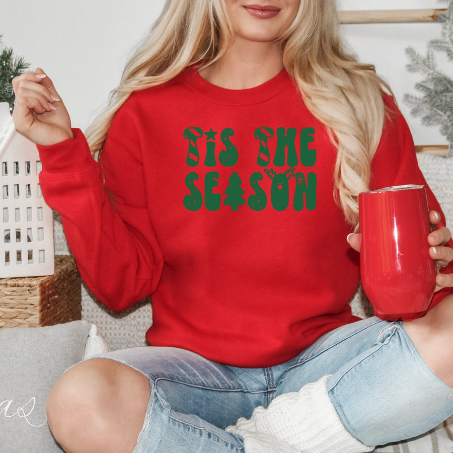 'Tis the Season Christmas Crewneck Sweatshirt