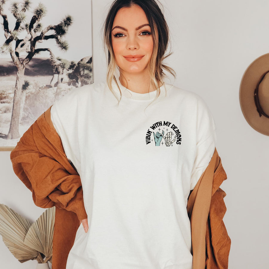 Vibing Halloween T-Shirt | Front & Back Print