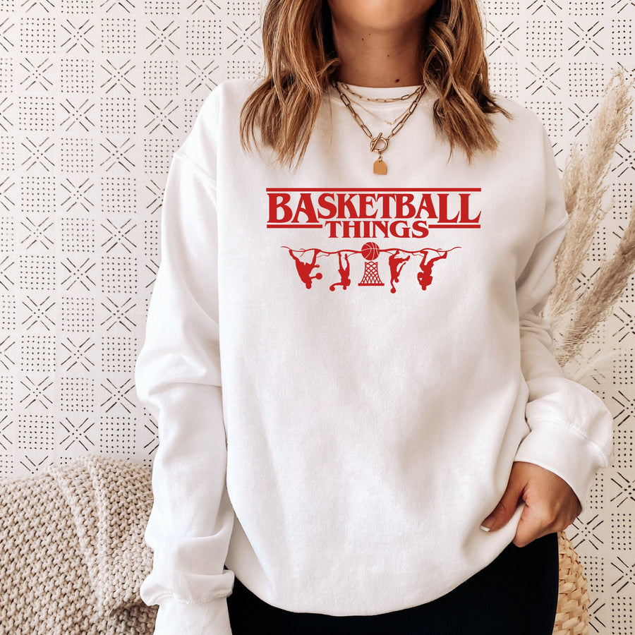 Basketball Things Crewneck Sweatshirt & T-Shirt