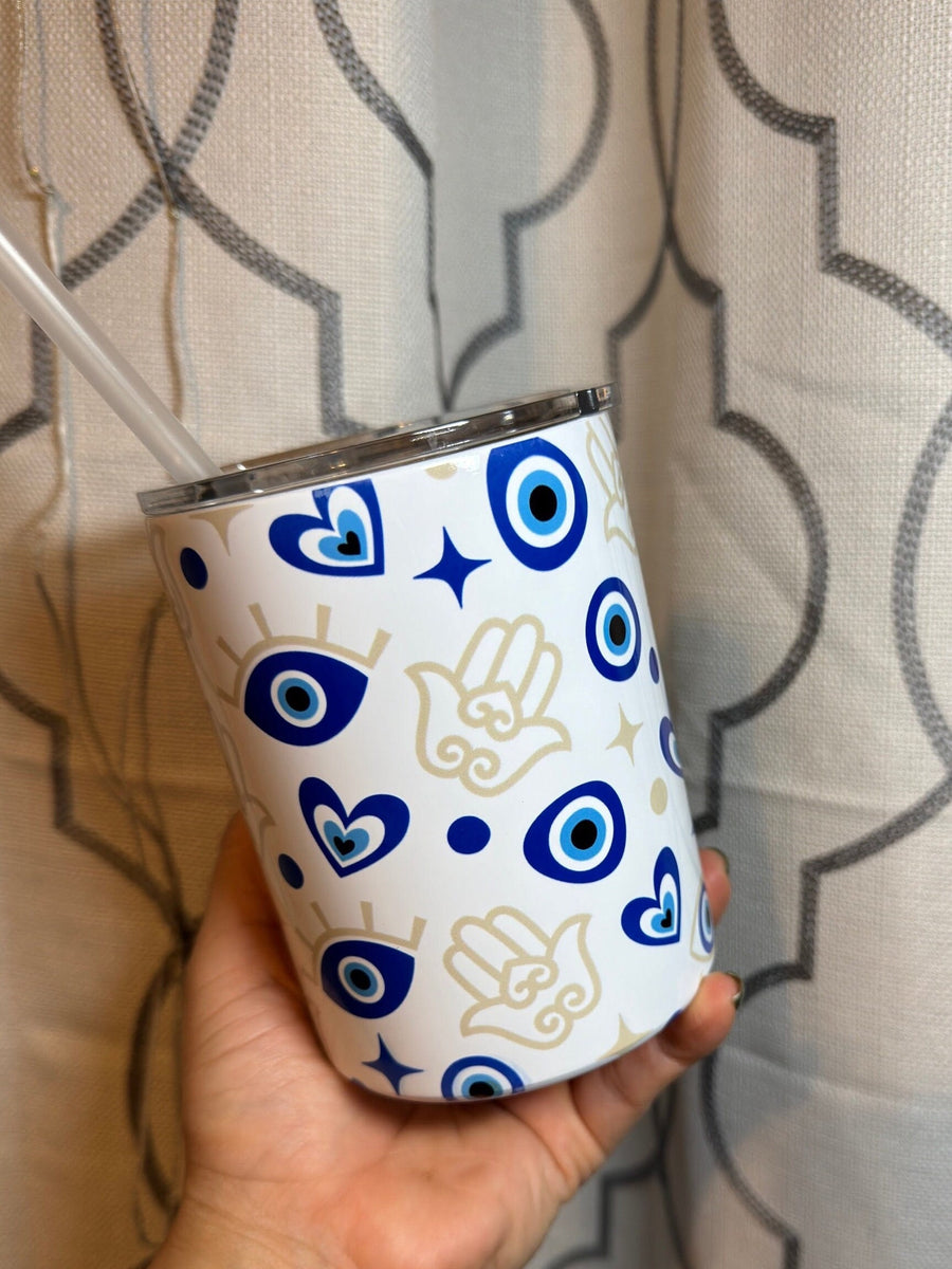Mal de Ojo Evil Eye 10oz Tumbler | Stainless Steel