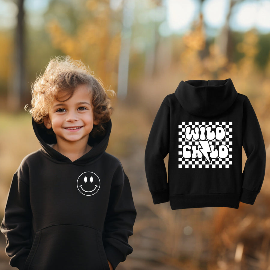 Wild Child Kids Youth Hoodie | Custom Unisex Children's Sweatshirt